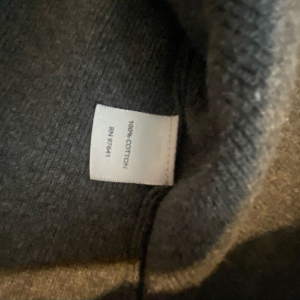 J. Jill V- Neck grey lightweight sweater 3/4 sleeve NWOT size L. - Picture 11 of 12